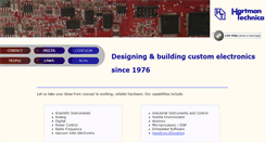 Desktop Screenshot of hartmantech.com